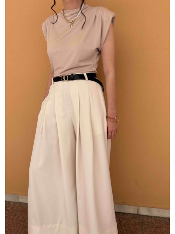 PANTALON TABLAS BLANCO