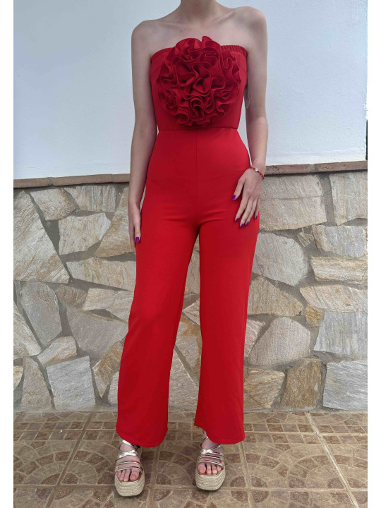 MONO FLOR ROJO