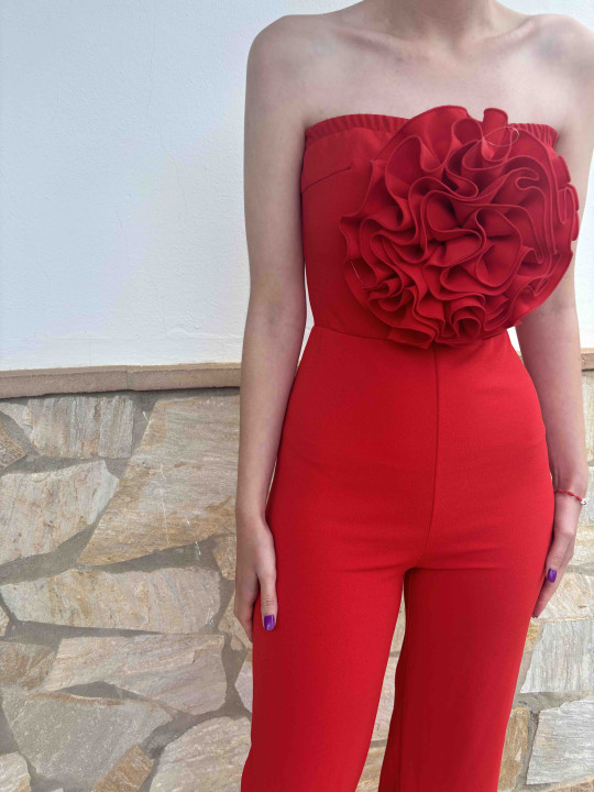 MONO FLOR ROJO