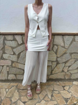 CONJUNTO BLANCO DOS PIEZAS