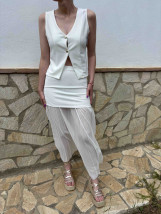 CONJUNTO BLANCO DOS PIEZAS