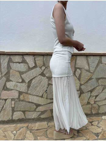 CONJUNTO BLANCO DOS PIEZAS