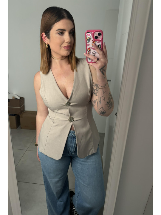 PANTALON VAQUERO WIDE LEG