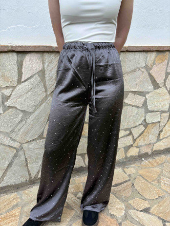 PANTALON SATINADO BRILLOS